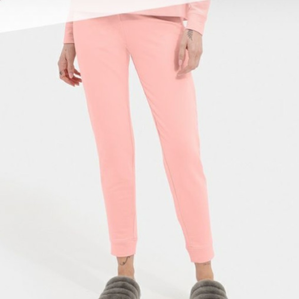 NWT UGG pink kylo ribbed jogger pants size small